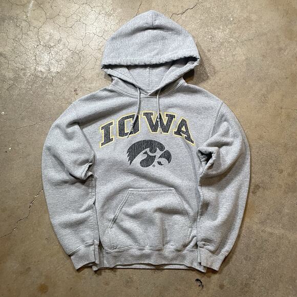 Gildan Other - Vintage Iowa Hawkeyes Arch Logo Small Hoodie University